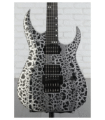 Schecter USA Sunset Extreme FR Electric Guitar - Satin Black/Silver Crackle