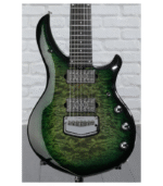 Ernie Ball Music Man BFR John Petrucci Majesty 7 Electric Guitar - Malachite