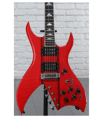 B.C. Rich USA Handcrafted Rich B Supreme 10-string Electric Guitar - Trans Red
