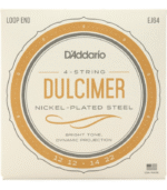 D'Addario EJ60 Nickel Plated Steel Banjo Strings - .009-.020 Light 5-string